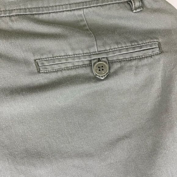 Eddie Bauer 100% cotton agave green khaki  denim style pants size S - Picture 5 of 10